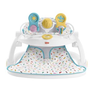 fisher price Fisher-Price  Si??ge Jeu et Confort de Luxe, Paillettes Arc-en-Ciel