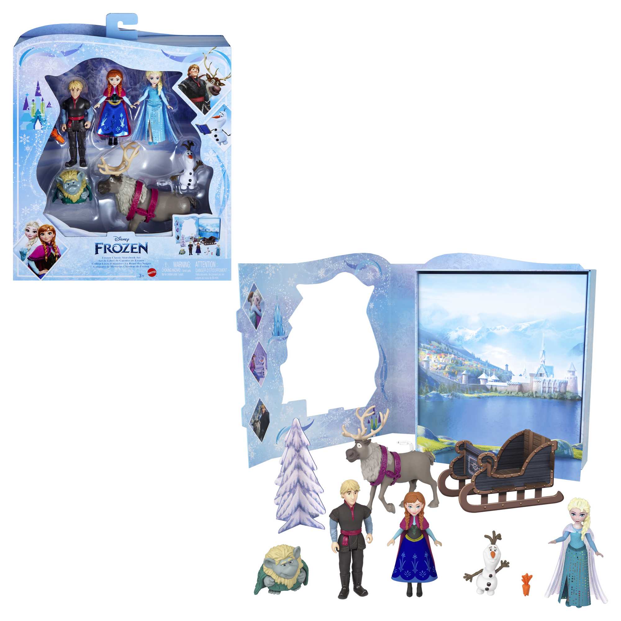 fisher price Disney Frozen Conjunto de Brinquedo Set de Hist??rias 6 Figuras