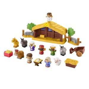fisher price Fisher-Price Little People Nativity Set For Toddlers With Light & Music, 18 Play Pieces