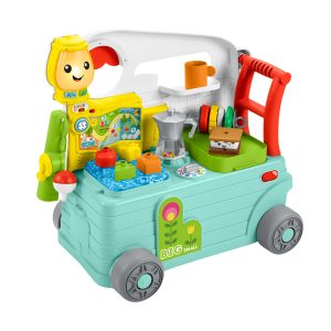 fisher price Fisher-Price Laugh & Learn 3-In-1 On-the-Go Camper Infant Walker & Toddler Activity Center