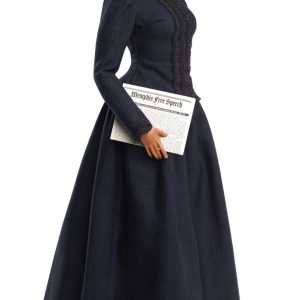 fisher price Barbie Inspiring Women Ida B. Wells Collectible Doll With Newspaper Accessory