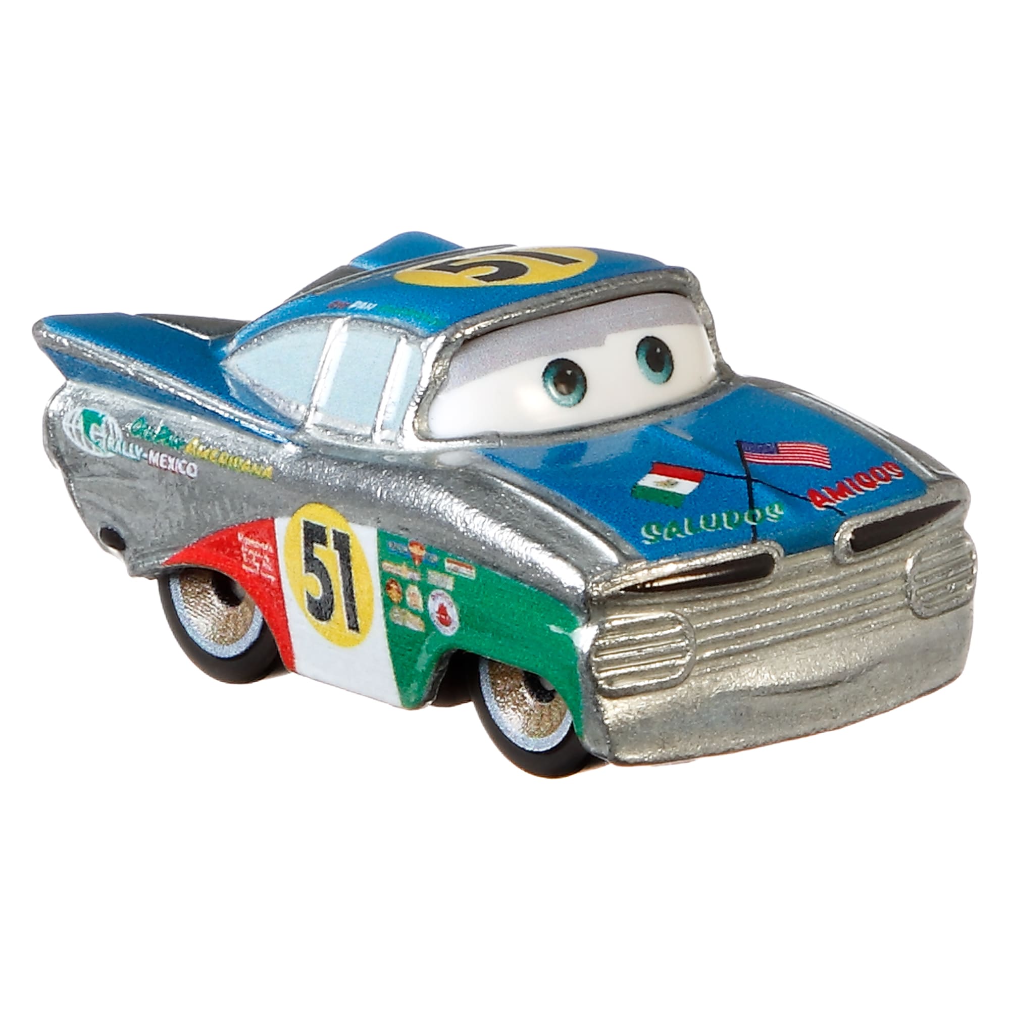 fisher price Cars de Disney y Pixar Minis Corredores Veh??culo de Juguete Mini Ram??n de Radiador springs
