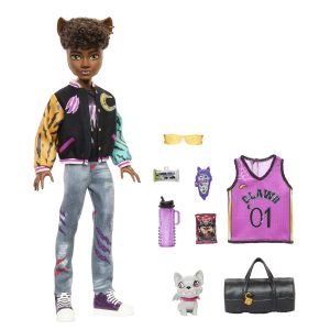 fisher price Monster High Doll, Clawd Wolf Doll With Pet And Accessories